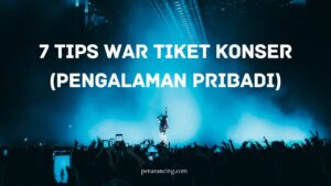 war tiket konser
